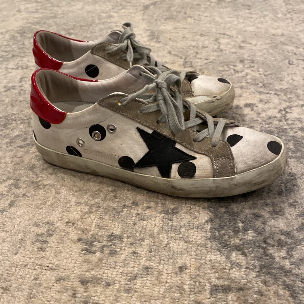 Golden Goose Superstar Polka Dot Sneakers